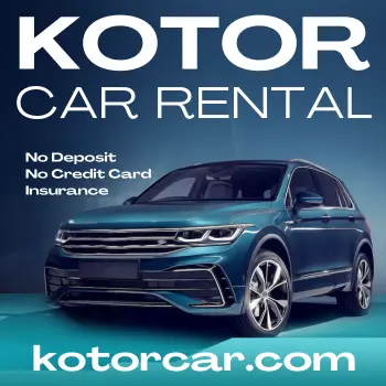 Car Rental Kotor No Deposit, No Credit Card